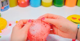 Видео как сделать слайм из пластилина